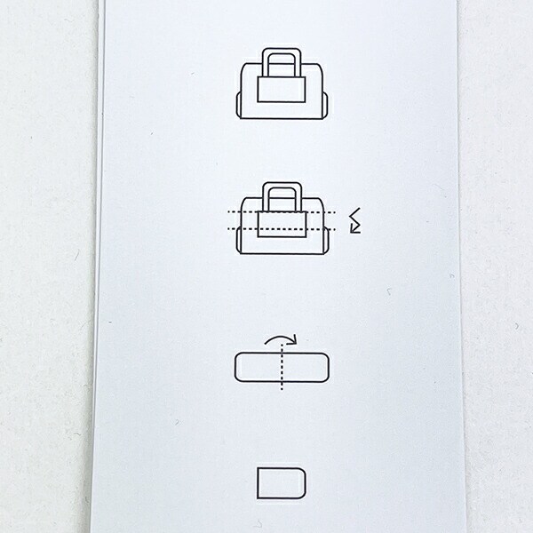 オサムグッズ ジル 折りたたみボストンバッグ(M) デニム OSAMUGOODS