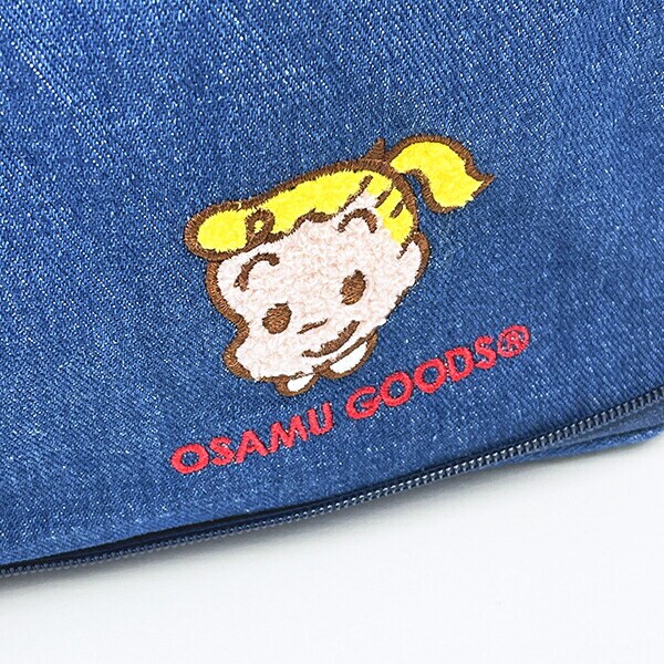 オサムグッズ ジル 折りたたみボストンバッグ(L) デニム トラベル OSAMUGOODS