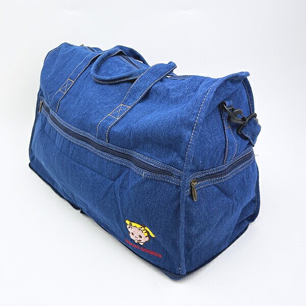 オサムグッズ ジル 折りたたみボストンバッグ(L) デニム トラベル OSAMUGOODS