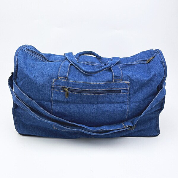 オサムグッズ キャットとドッグ 折りたたみボストンバッグ(L) デニム トラベル OSAMUGOODS