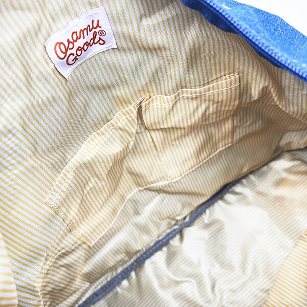 オサムグッズ キャットとドッグ 折りたたみボストンバッグ(L) デニム トラベル OSAMUGOODS