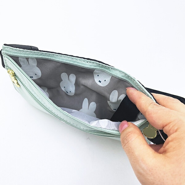 ミッフィー miffy シークレットポーチ ミントフェイス