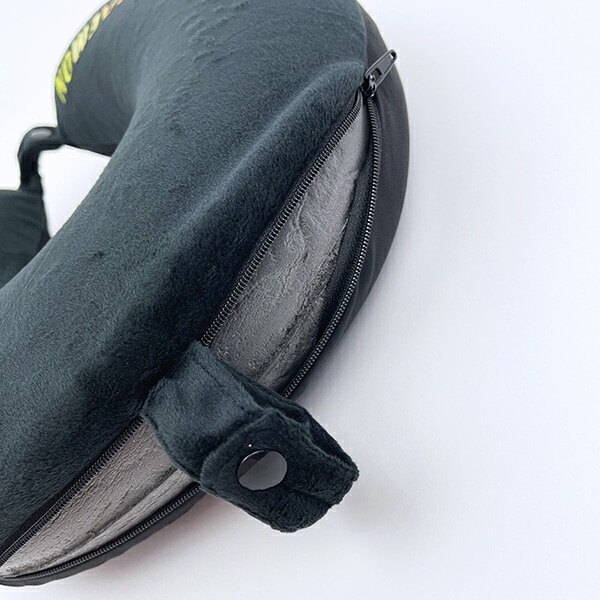 ドラえもん ネックピロー ブラック 低反発枕 トラベル