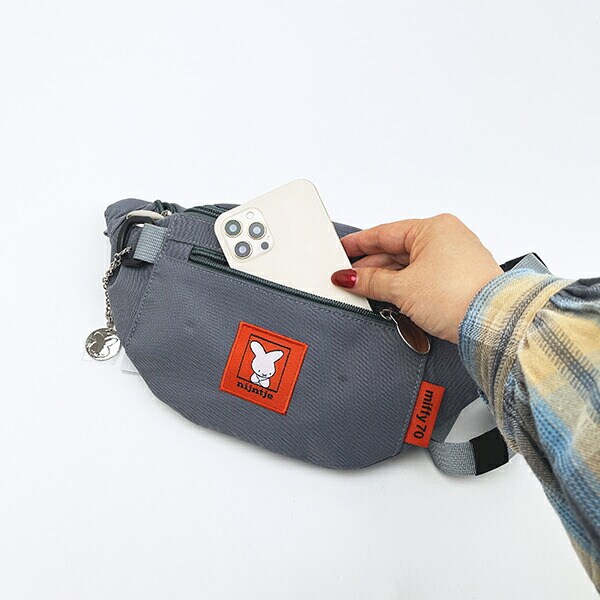 ミッフィー miffy 70th ナインチェ ウエストバッグ