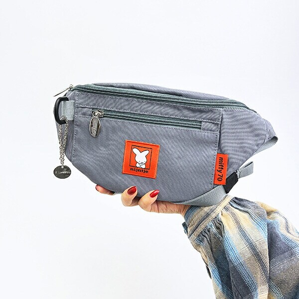 ミッフィー miffy 70th ナインチェ ウエストバッグ