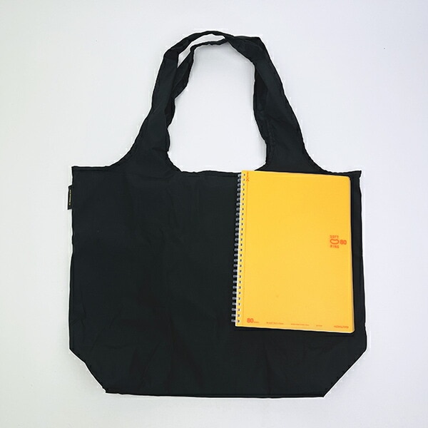 ミッフィー miffy 70th 折りたたみエコバッグ(M) ゴールド＆ブラック