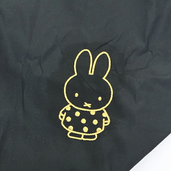 ミッフィー miffy 70th 保冷＆保温エコバッグ(M) ゴールド＆ブラック