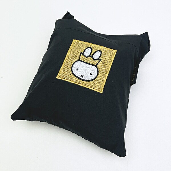 ミッフィー miffy 70th 保冷＆保温エコバッグ(M) ゴールド＆ブラック