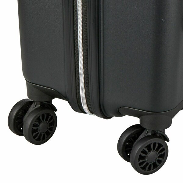 ドラえもん ジッパータイプ スーツケース 33L キャリーケース ブラック