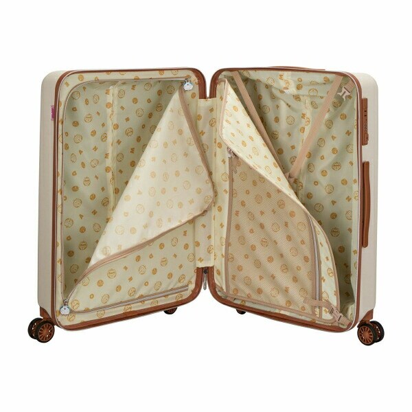 ドラえもん スーツケース キャリーケース 77L ベージュ