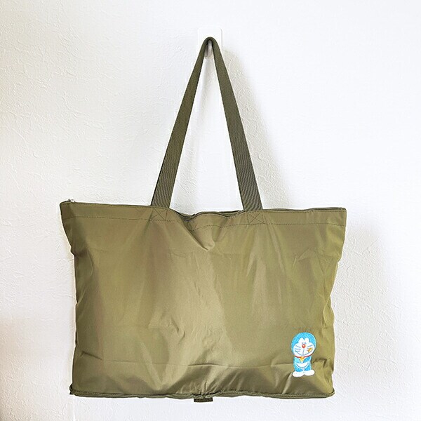 ドラえもん 折りたたみボストンバッグ (S) グリーン
