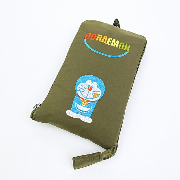 ドラえもん 折りたたみボストンバッグ (S) グリーン