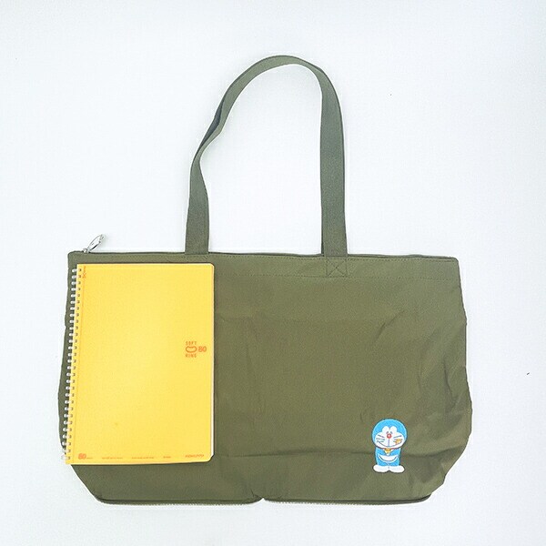 ドラえもん 折りたたみボストンバッグ (S) グレー