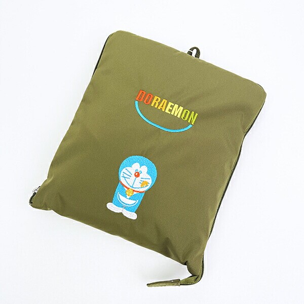ドラえもん 折りたたみボストンバッグ (L) グリーン
