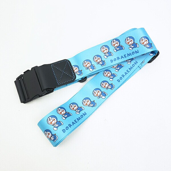 ドラえもん スーツケースベルト (ブルー) トラベル