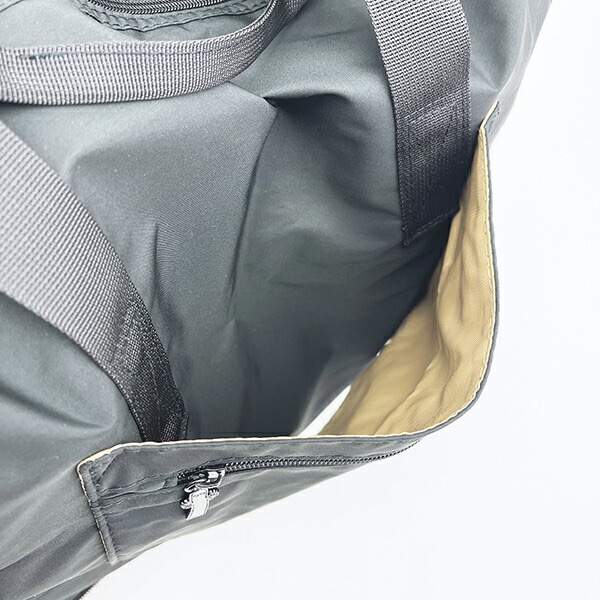 ムーミン リトルミイ 折りたたみボストンバッグ(M) モノトーン MOOMIN