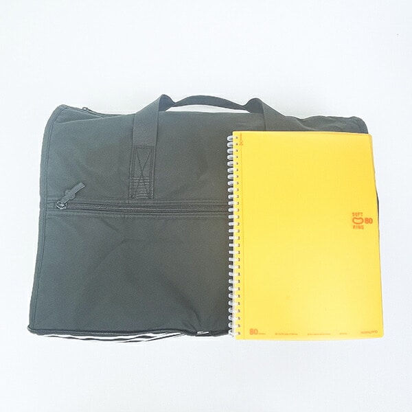 ムーミン リトルミイ 折りたたみボストンバッグ(M) モノトーン MOOMIN