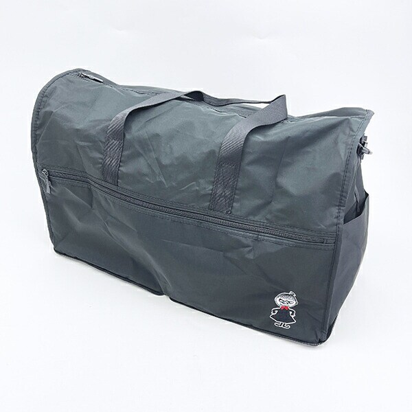 ムーミン リトルミイ 折りたたみボストンバッグ(L) モノトーン MOOMIN