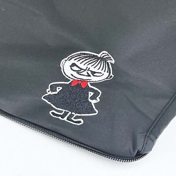 ムーミン リトルミイ 折りたたみボストンバッグ(L) モノトーン MOOMIN