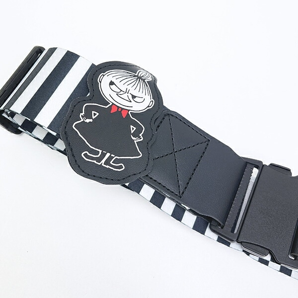 ムーミン リトルミイ スーツケースベルト モノトーン MOOMIN