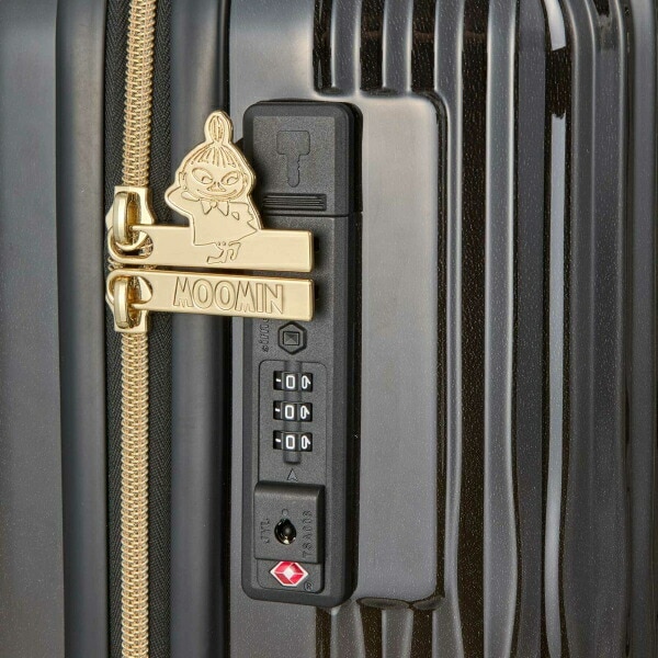 ムーミン リトルミィ ジッパータイプ スーツケース 32L キャリーケース モノトーン