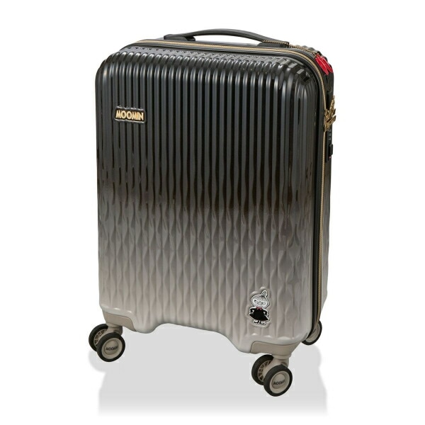 ムーミン リトルミィ ジッパータイプ スーツケース 32L キャリーケース モノトーン
