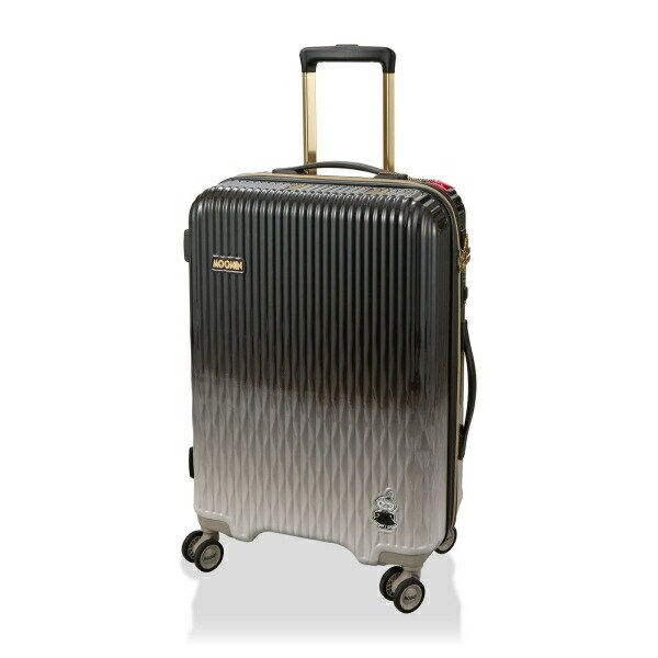 ムーミン リトルミィ ジッパータイプ スーツケース 46L キャリーケース モノトーン