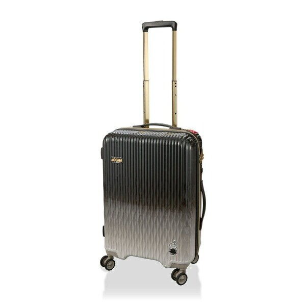 ムーミン リトルミィ ジッパータイプ スーツケース 46L キャリーケース モノトーン