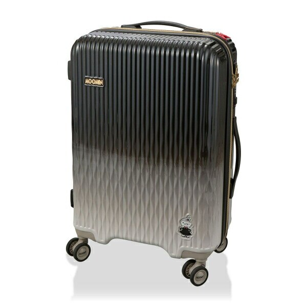 ムーミン リトルミィ ジッパータイプ スーツケース 46L キャリーケース モノトーン