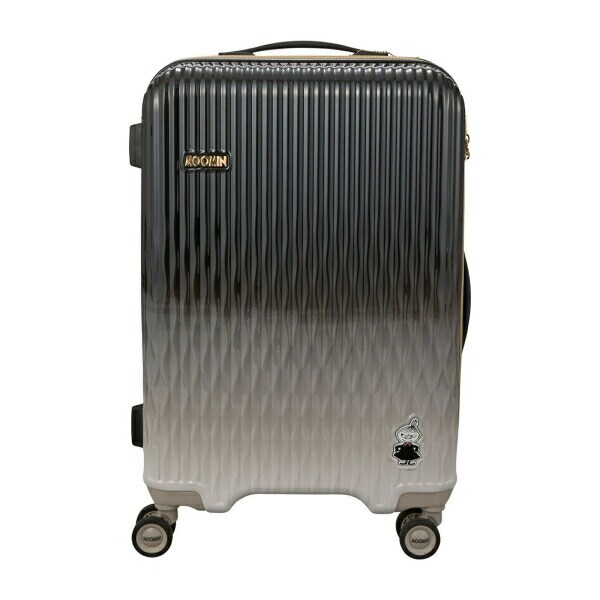 ムーミン リトルミィ ジッパータイプ スーツケース 46L キャリーケース モノトーン
