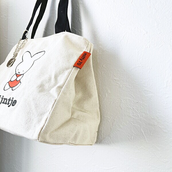ミッフィー miffy 70th ナインチェ サイドボタンミニトートバッグ