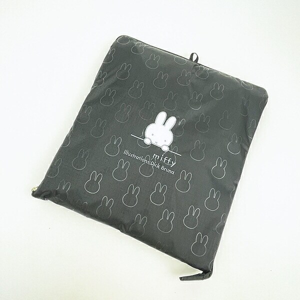 ミッフィー miffy 折りたたみボストンバッグ (XL) ブラック トラベル