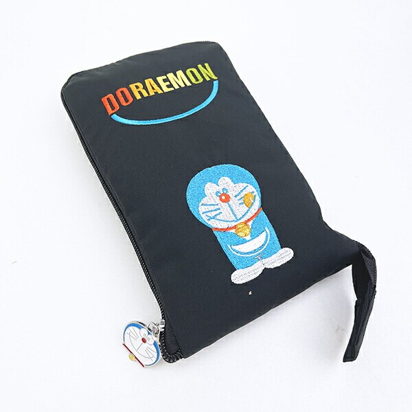 ドラえもん 折りたたみバッグ(S) ブラック