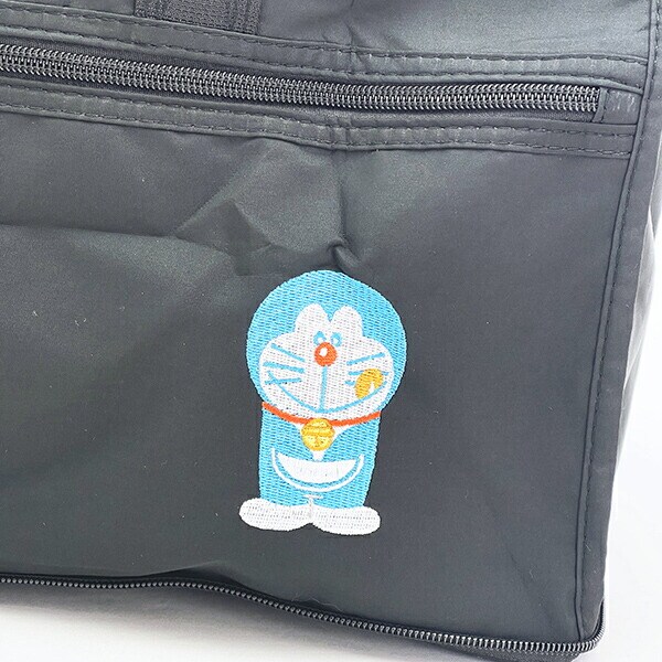 ドラえもん 折りたたみバッグ(M) ブラック