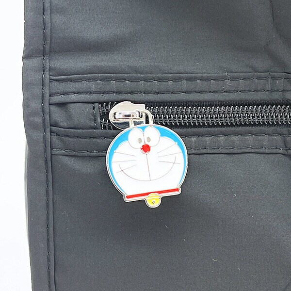 ドラえもん 折りたたみバッグ(M) ブラック