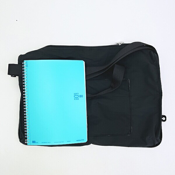 ドラえもん 折りたたみバッグ(M) ブラック