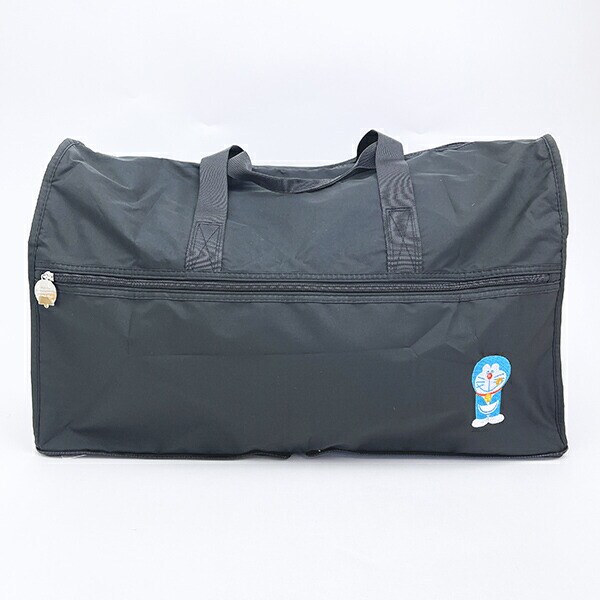 ドラえもん 折りたたみバッグ(L) ブラック