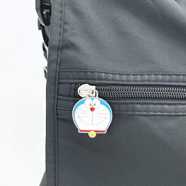 ドラえもん 折りたたみバッグ(L) ブラック