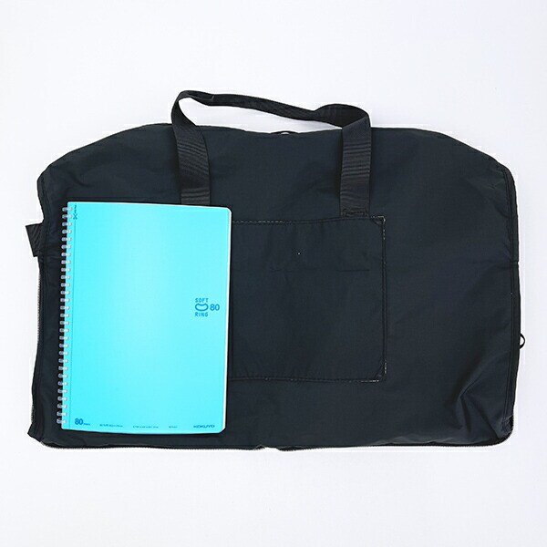 ドラえもん 折りたたみバッグ(L) ブラック