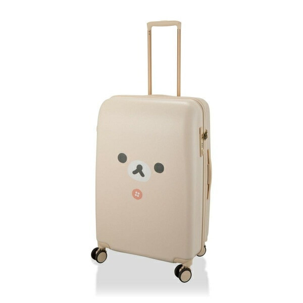 リラックマ コリラックマ ジッパータイプ スーツケース 81L キャリーケース ニューベーシック