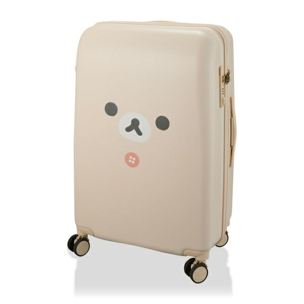 リラックマ コリラックマ ジッパータイプ スーツケース 81L キャリーケース ニューベーシック