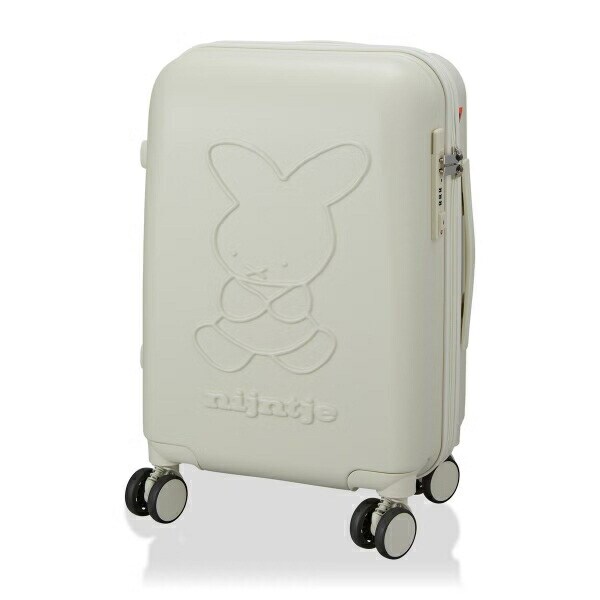 ミッフィー miffy 70th ナインチェ ジッパータイプ スーツケース(S) アイボリー キャリーケース