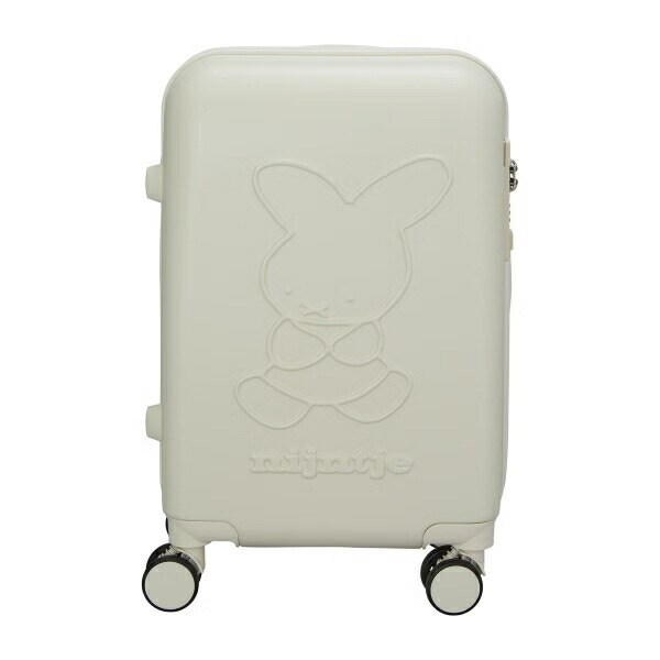 ミッフィー miffy 70th ナインチェ ジッパータイプ スーツケース(S) アイボリー キャリーケース