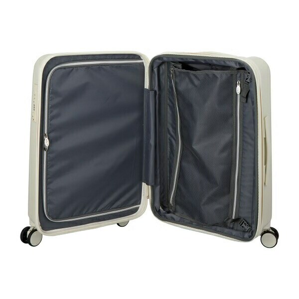 ミッフィー miffy 70th ナインチェ 容量拡張式 ジッパータイプ スーツケース(M) アイボリー キャリーケース