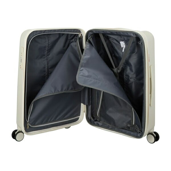 ミッフィー miffy 70th ナインチェ 容量拡張式 ジッパータイプ スーツケース(M) アイボリー キャリーケース