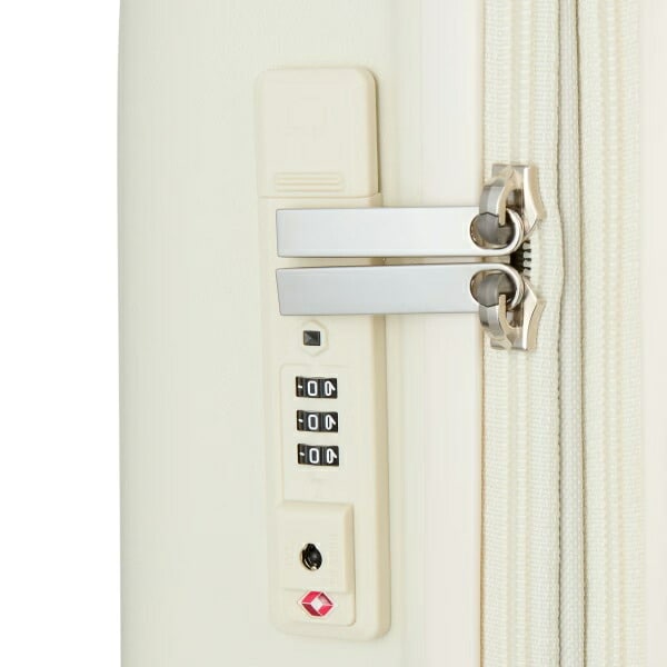 ミッフィー miffy 70th ナインチェ 容量拡張式 ジッパータイプ スーツケース(M) アイボリー キャリーケース