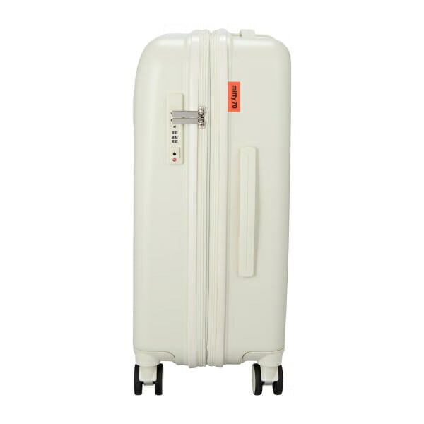 ミッフィー miffy 70th ナインチェ 容量拡張式 ジッパータイプ スーツケース(M) アイボリー キャリーケース