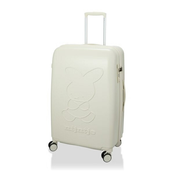 ミッフィー miffy 70th ナインチェ ジッパータイプ スーツケース(L) アイボリー キャリーケース