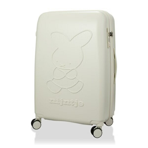 ミッフィー miffy 70th ナインチェ ジッパータイプ スーツケース(L) アイボリー キャリーケース