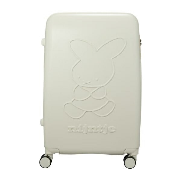 ミッフィー miffy 70th ナインチェ ジッパータイプ スーツケース(L) アイボリー キャリーケース